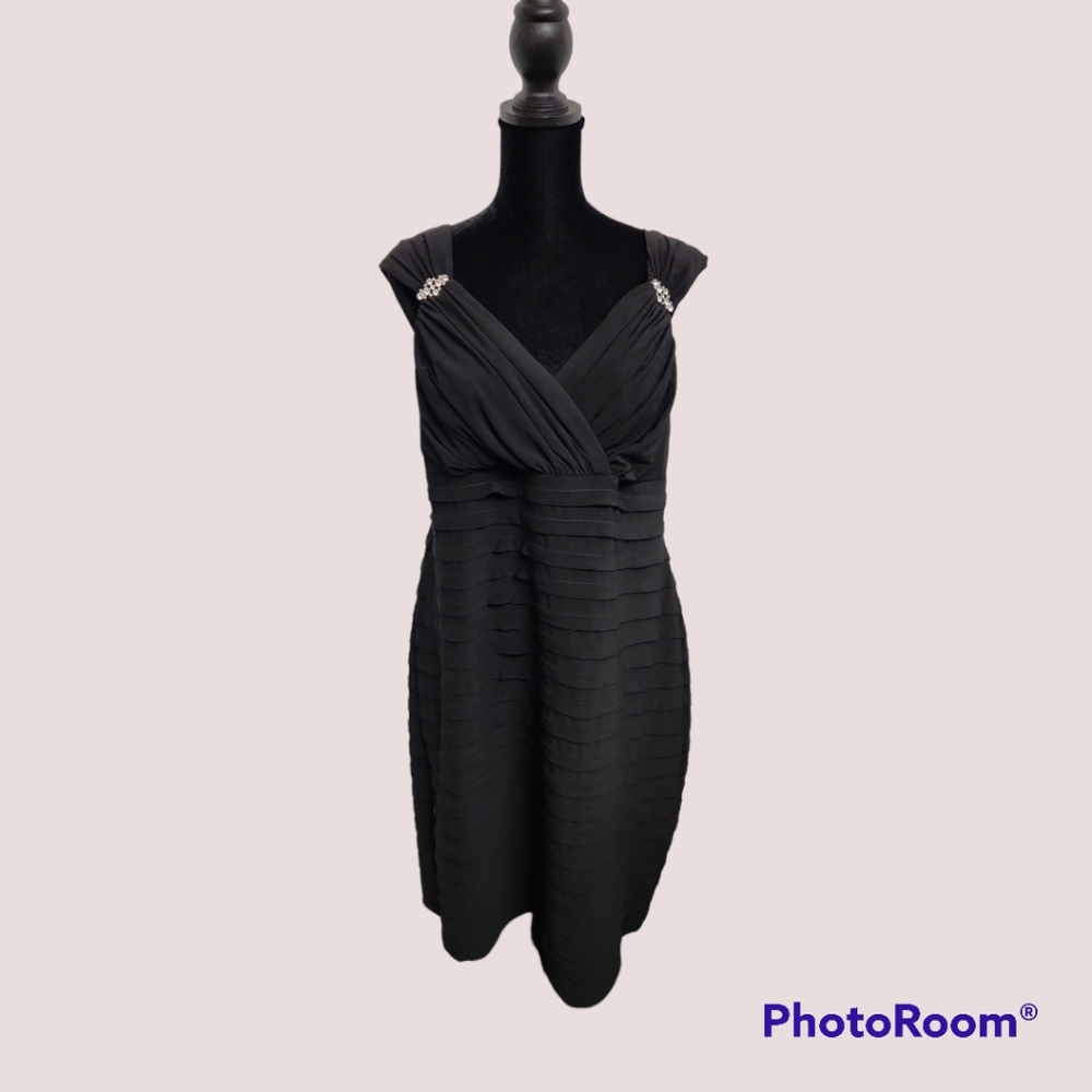 Little Black Plus Size Formal Dress